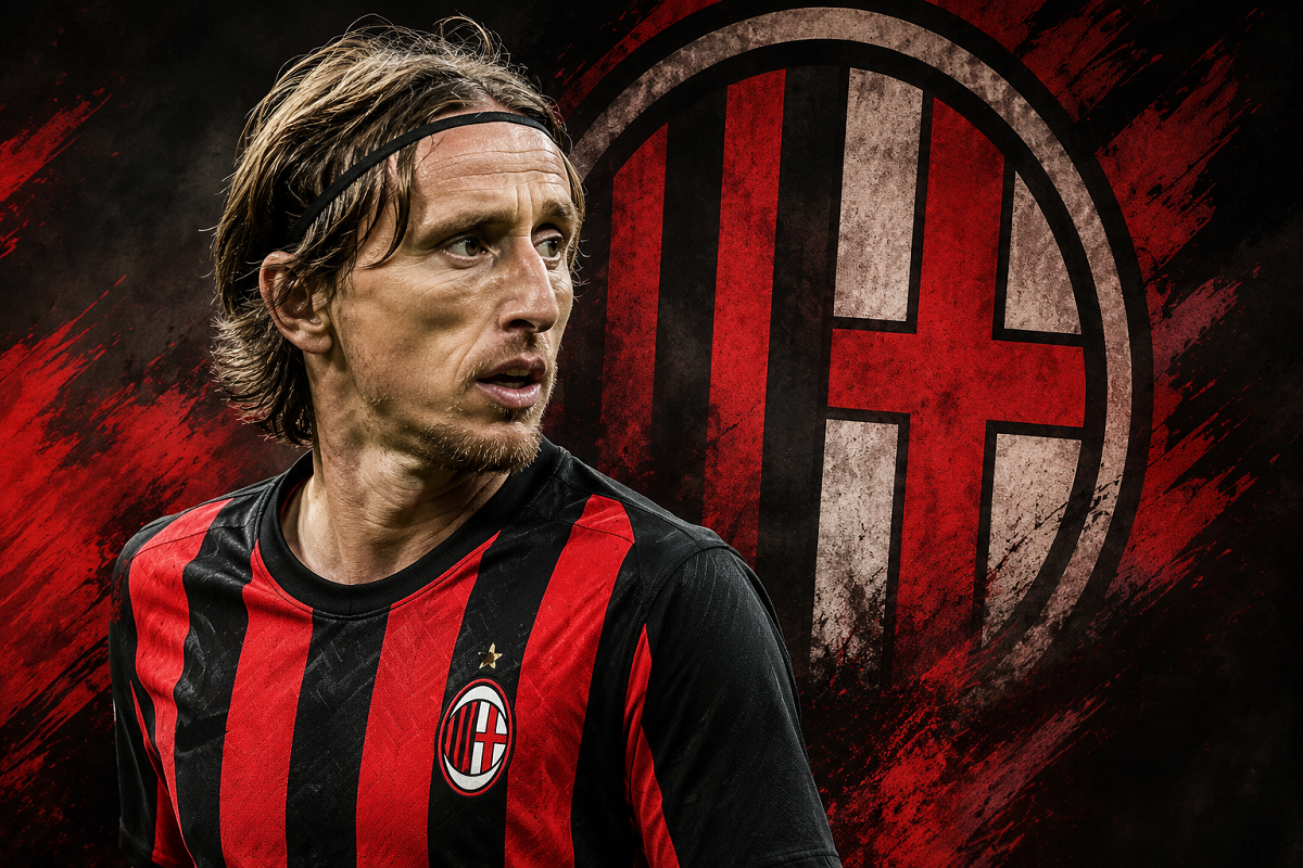 Luka Modric Milan